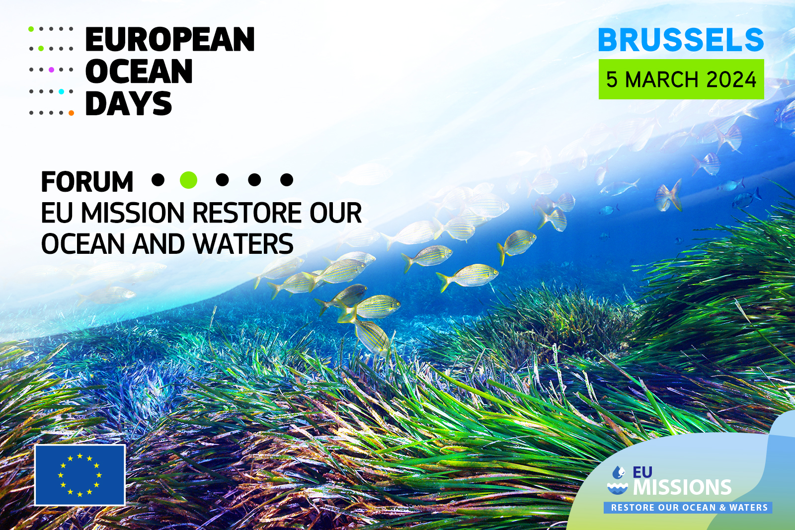European Ocean Days - Mission “Restore our Ocean and Waters by 2030” Annual Forum: towards 2030