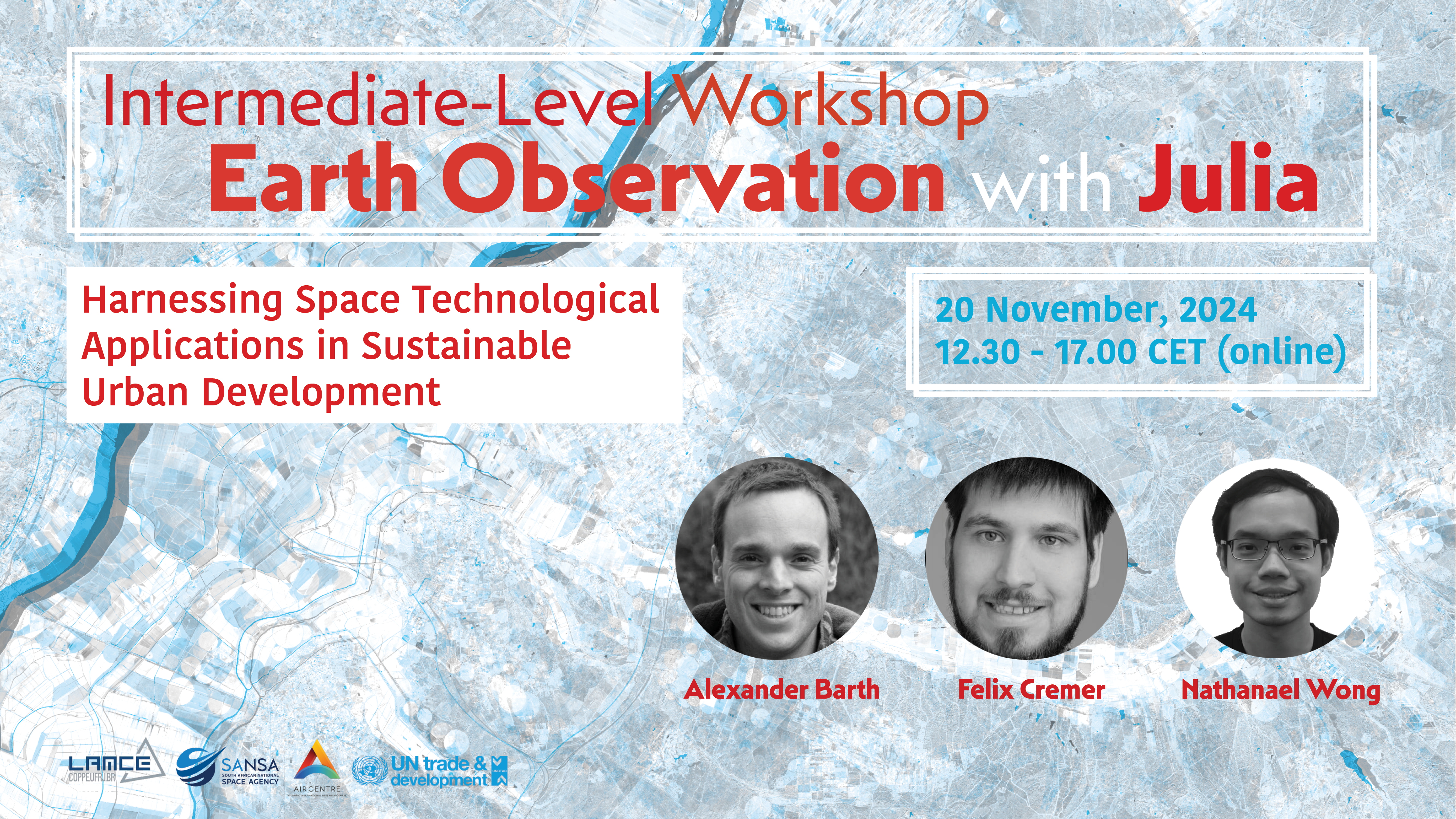 Intermediate-level Workshop: Earth Observation with Julia