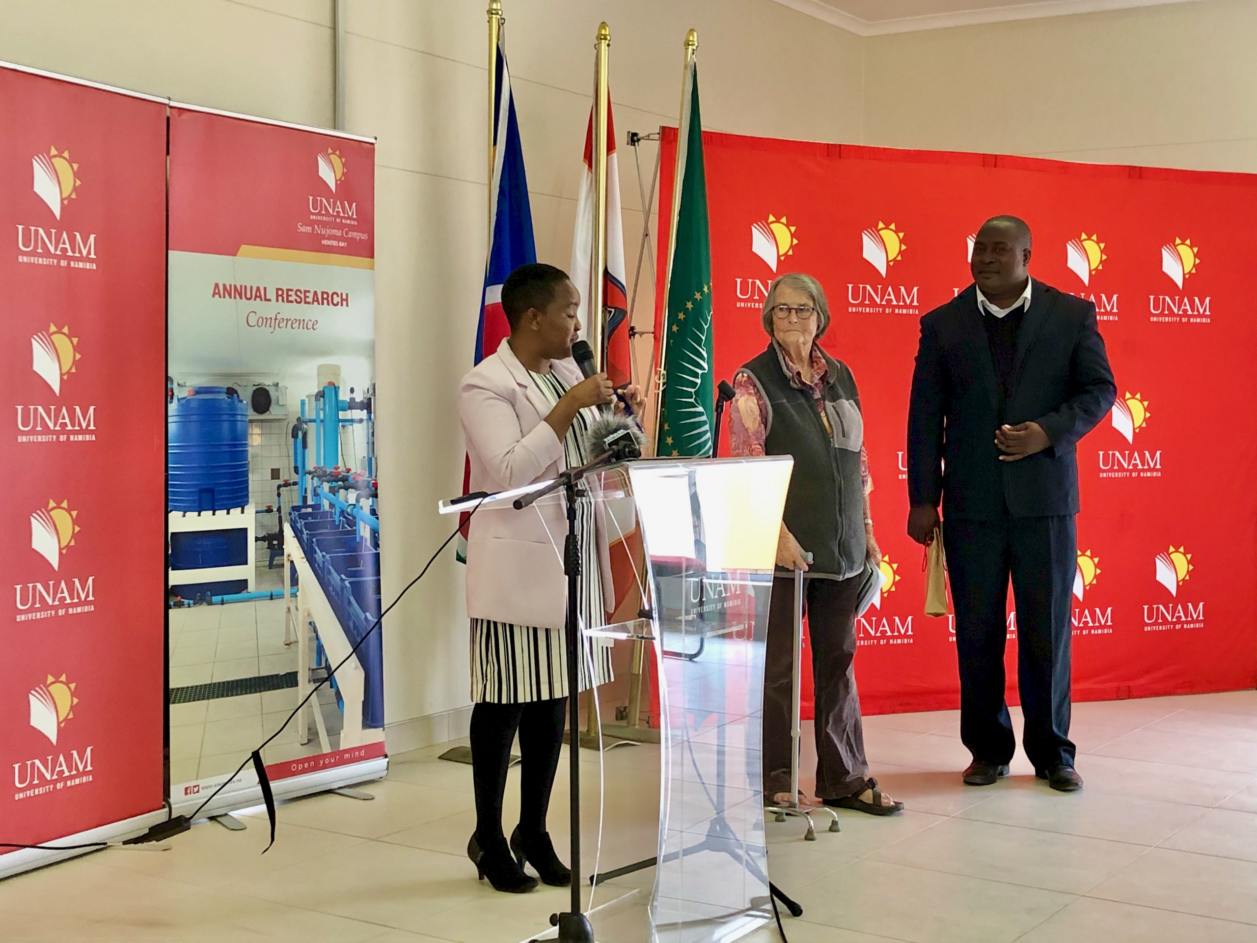 Networking Friday with Samuel Mafwila (SANUMARC, University of Namibia)