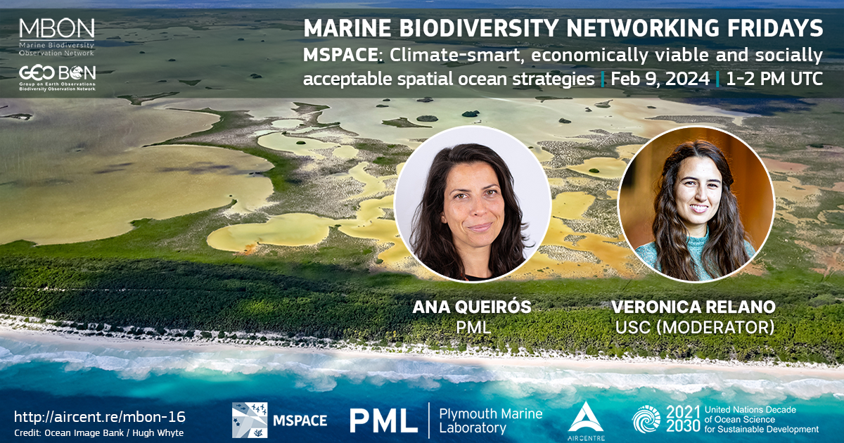 Marine Biodiversity Networking Friday with MSPACE
