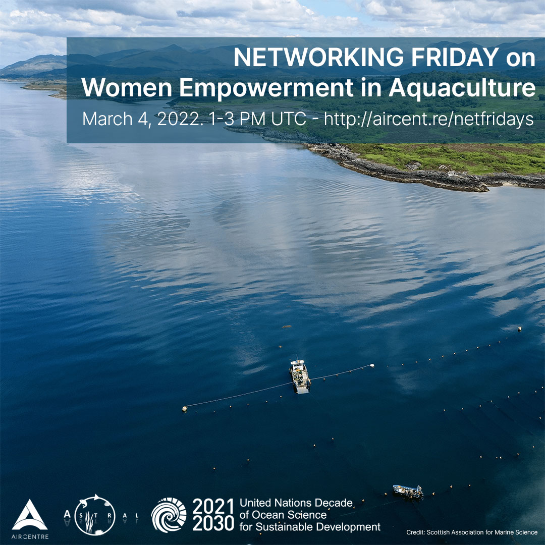 Networking Friday on Women Empowerment in Aquaculture