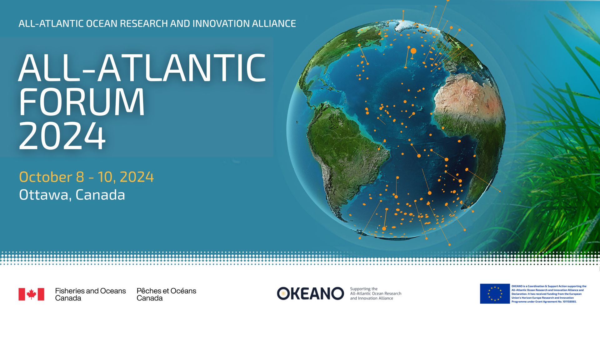 Call for Expression of Interest: Travel Grants for two Early Career Ocean Professionals (ECOPs) to attend 2024 All-Atlantic Forum in Ottawa, Canada.