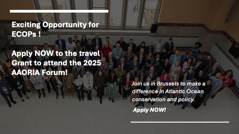 Call for Expression of Interest for Early Career Ocean Professionals (ECOPs) to participate in the Intergenerational Dialogue session at the 2025 All-Atlantic Ocean Research and Innovation Alliance Forum in Brussels, Belgium