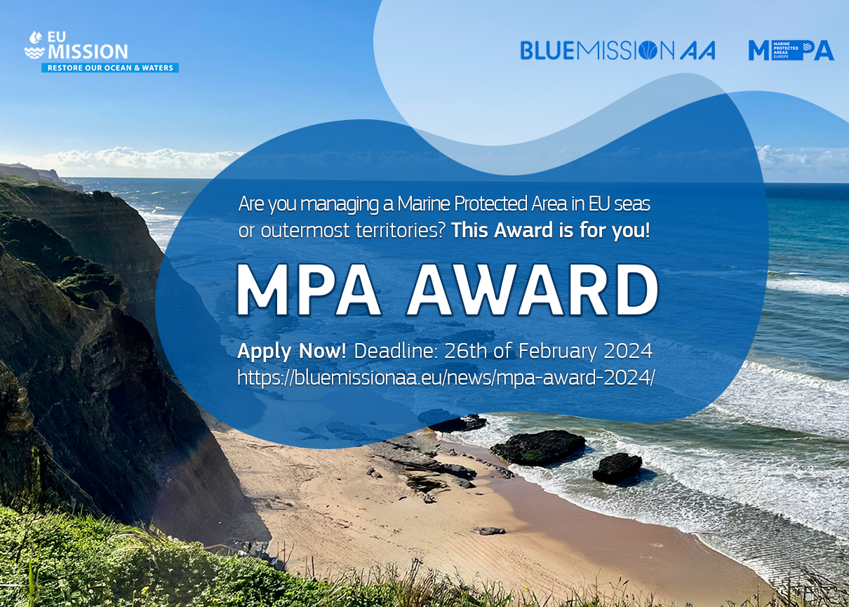 BlueMissionAA and MPA Europe Unveil MPA Awards for EU Mission "Restore our Ocean and Waters by 2030"